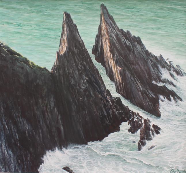 Ceri Auckland Davies - Near Pwllgwaelod