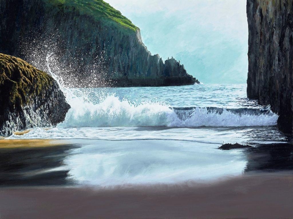 Clive Gould - SEA SPRAY Skinkle Haven