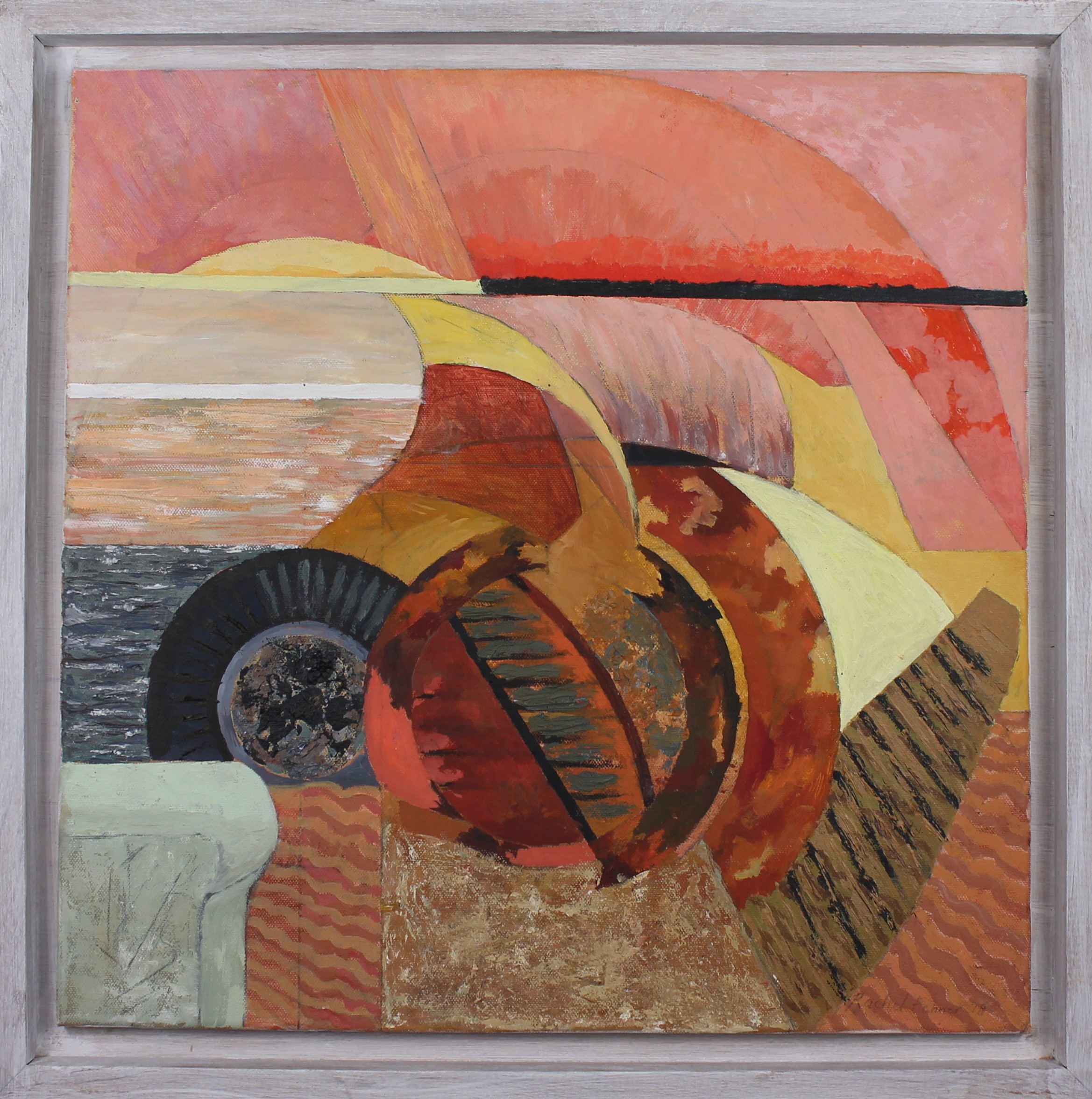 Rachel Fenner - Sunset reformation Framed