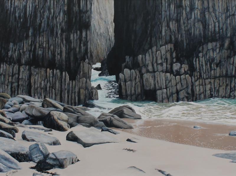 Clive Gould - Church doors at skrinkle haven