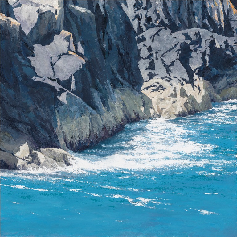 Clive Gould - Rugged cliffs near Porthgain