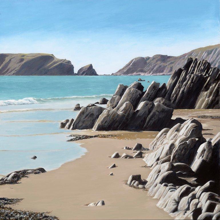 Clive Gould -WATERS EDGE Marloes Sands