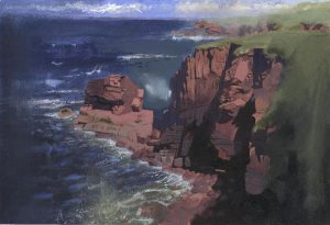 Simon Jones - Red Rocks, St.Brides Bay