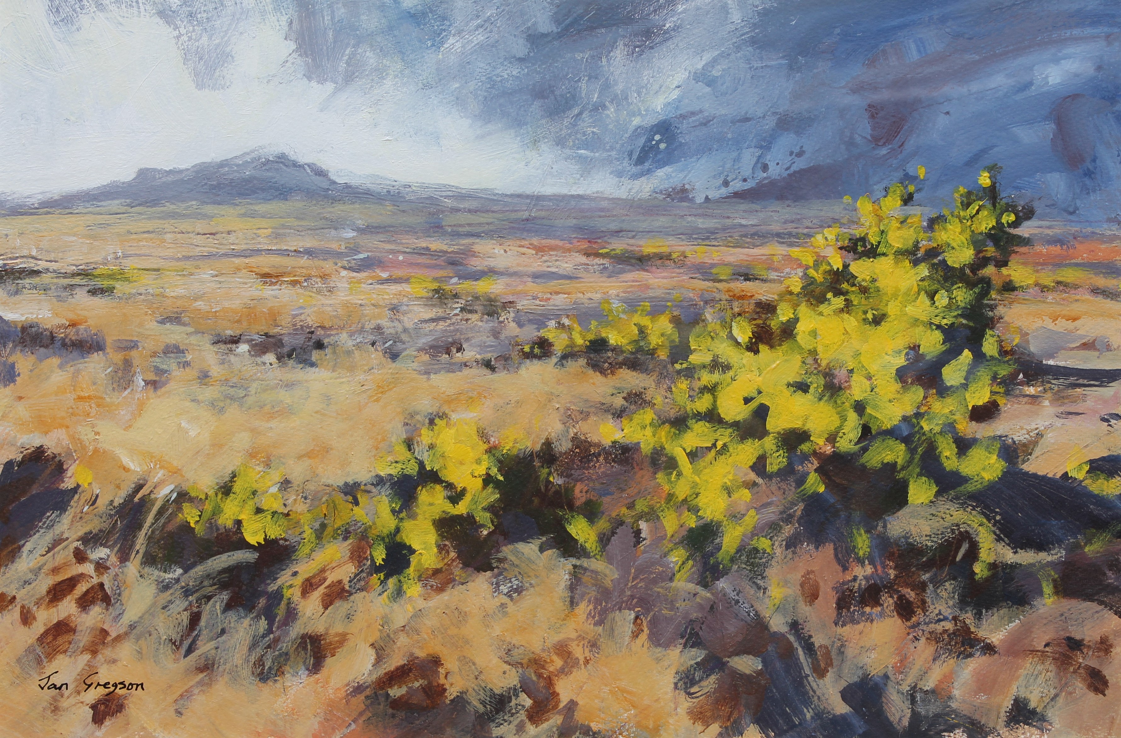 Jan Gregson - Burst of Light, Dowrog common